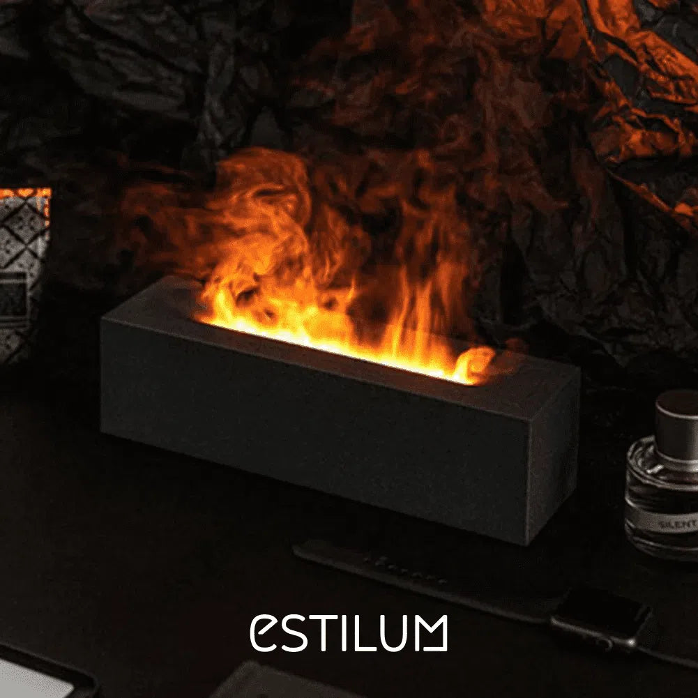 Lareira de Luxo Difusora e Umidificador Kasamô-Kasamô