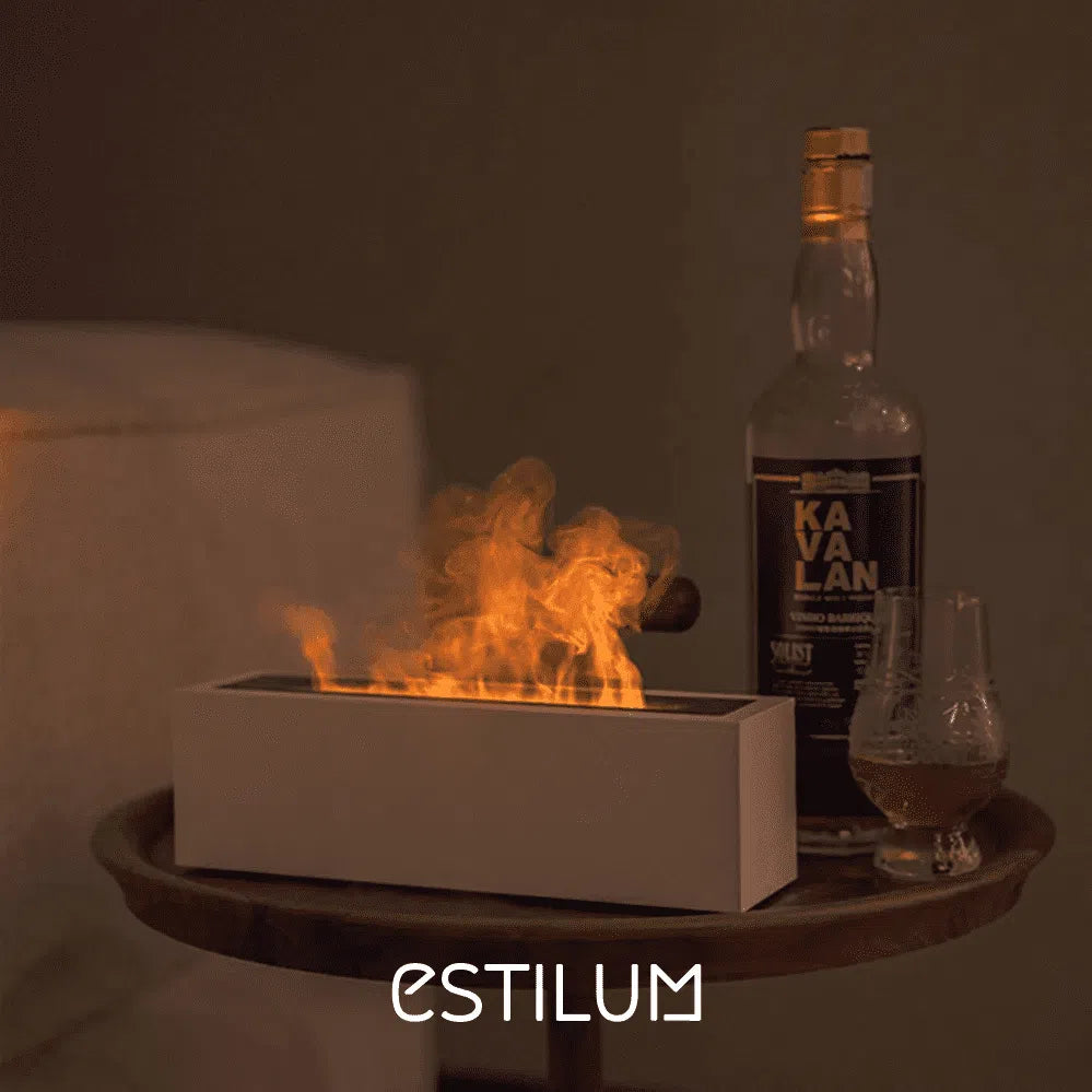 Lareira de Luxo Difusora e Umidificador Kasamô-Kasamô