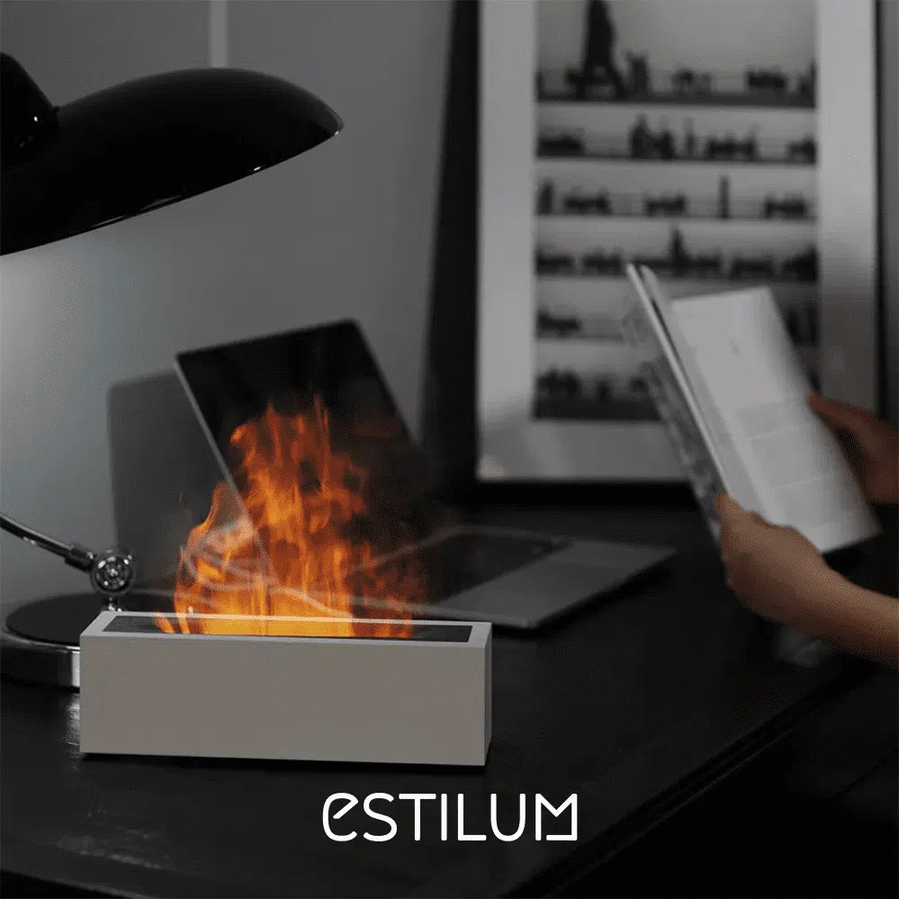 Lareira de Luxo Difusora e Umidificador Kasamô-Kasamô