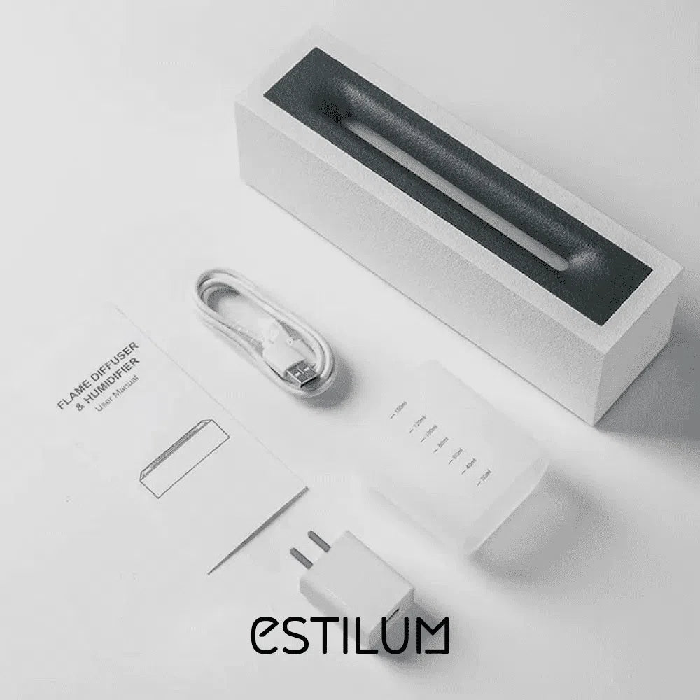 Lareira de Luxo Difusora e Umidificador Kasamô-Kasamô