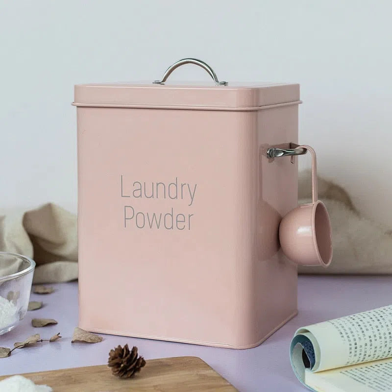 Lata Retrô para Sabão em Pó-Kasamô