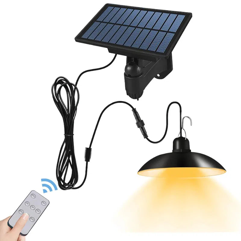 Luminária Pendente Solar com Controle Remoto-Kasamô