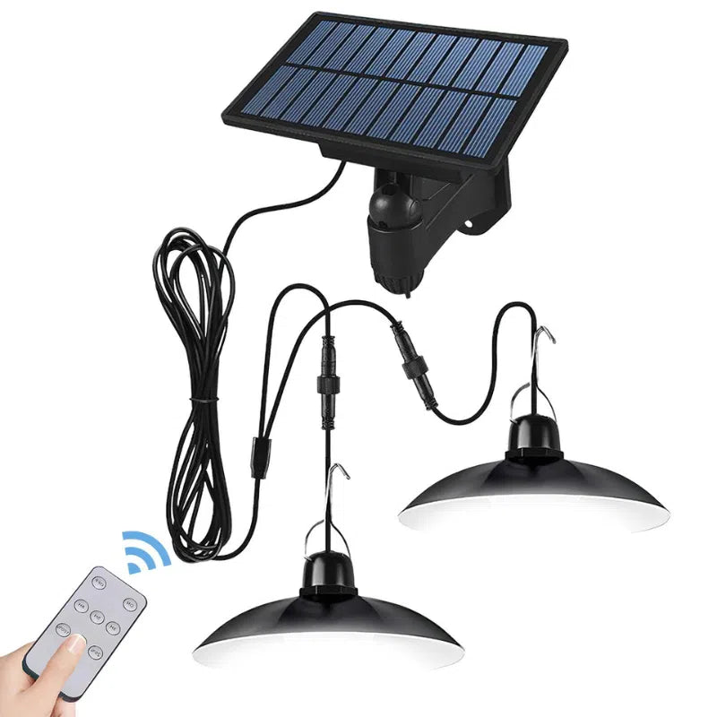 Luminária Pendente Solar com Controle Remoto-Kasamô