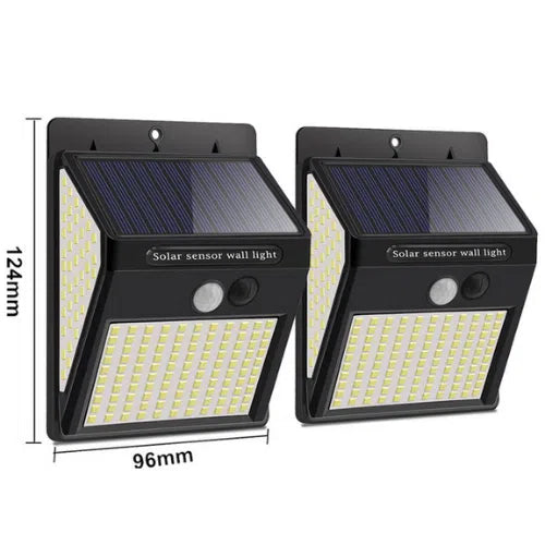 Luminária de Led Solar À Prova d'água com Sensor de Movimento-Kasamô