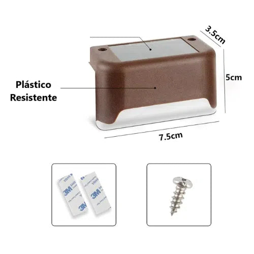 Luminária de Led Solar para Jardim À Prova d'água - Luminova-Kasamô