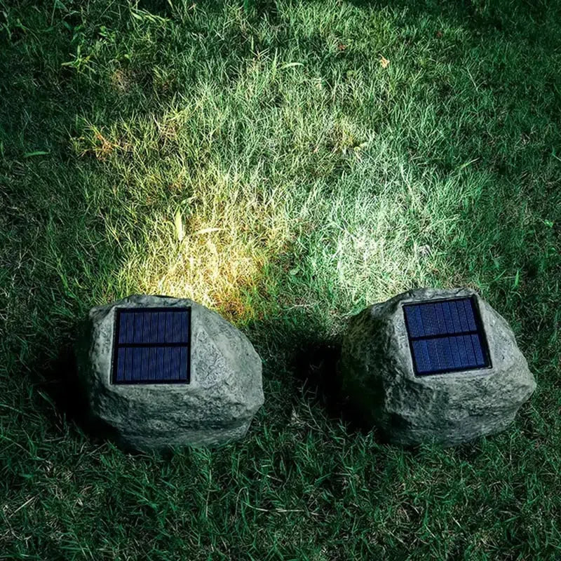 Luminária de Led Solar para Jardim À Prova d'água - Urbane Rocks-Kasamô