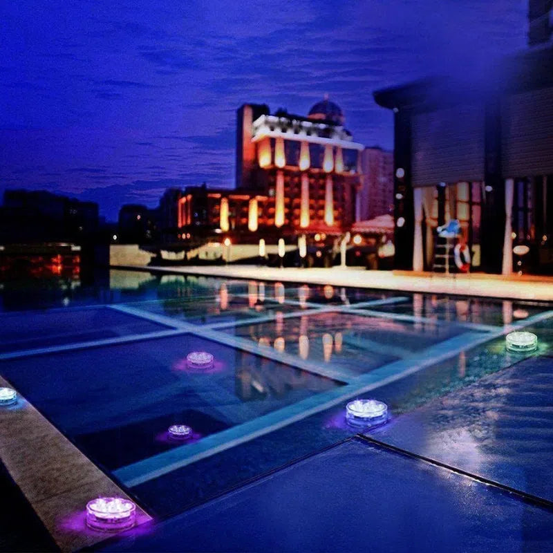 Luminária de Led Subaquática com Sucção para Piscina-Kasamô