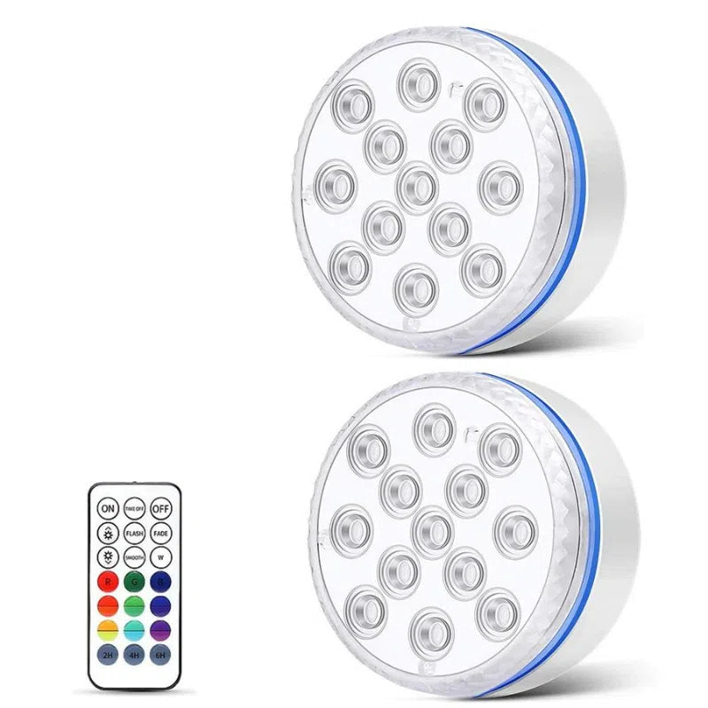 Luminária de Led Subaquática com Sucção para Piscina-Kasamô