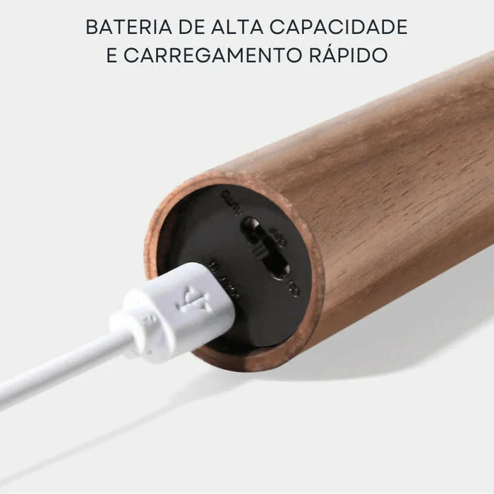 Luminária LED Magnética Sem Fio com Detecção de Movimento - Kasalight