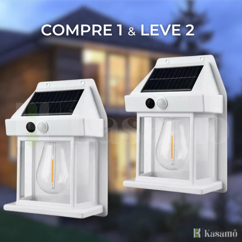 Luminária de Led Solar Inteligente À Prova d'água - Kasalight