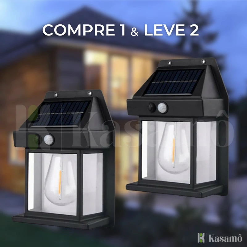 Luminária de Led Solar Inteligente À Prova d'água - Kasalight
