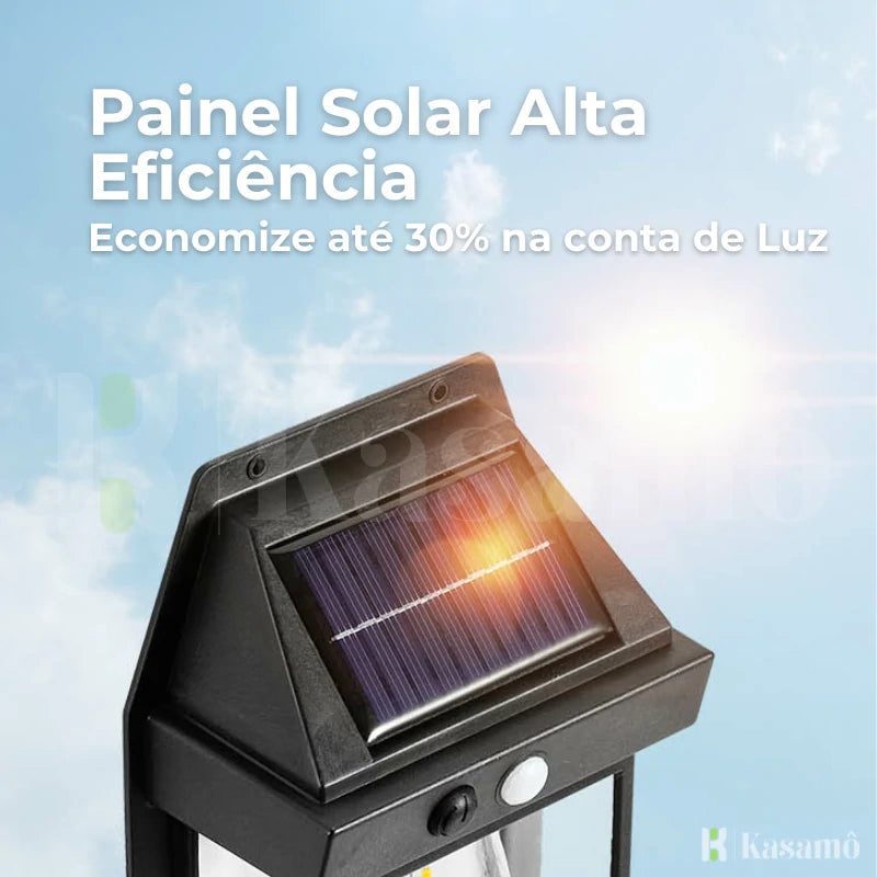 Luminária de Led Solar Inteligente À Prova d'água - Kasalight
