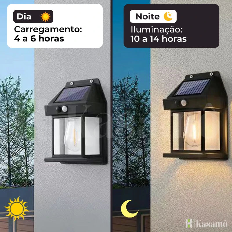 Luminária de Led Solar Inteligente À Prova d'água - Kasalight