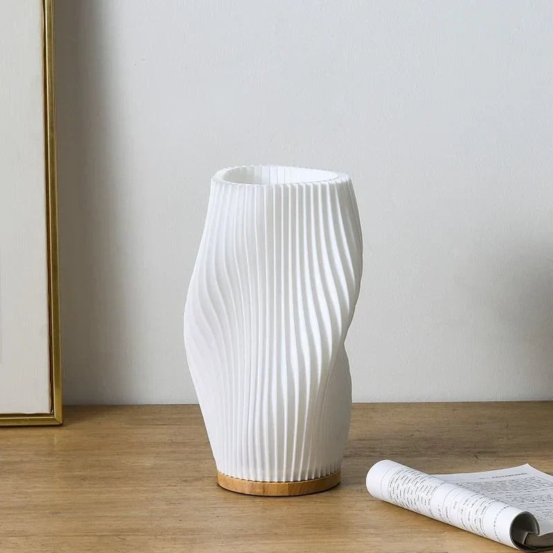 Luminária de Mesa LED Cabeceira Decoração Ecológica