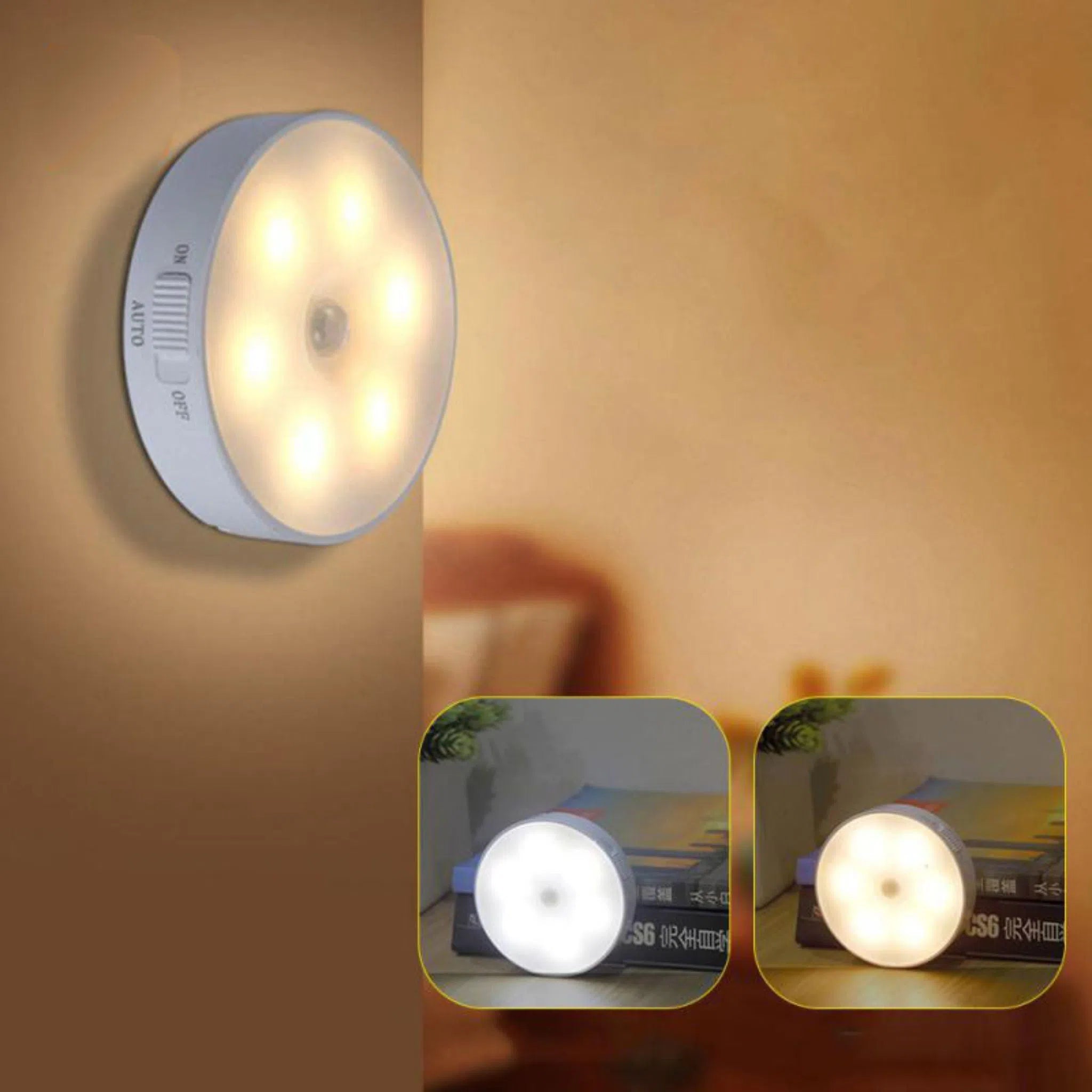 Luz de Sensor de Movimento - Ilumine Interiores-Kasamô