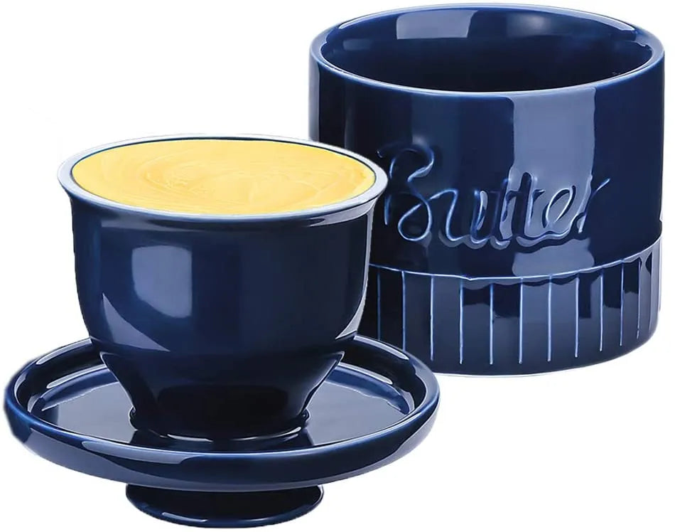 Manteigueira Francesa "Butter" em Cerâmica-Kasamô