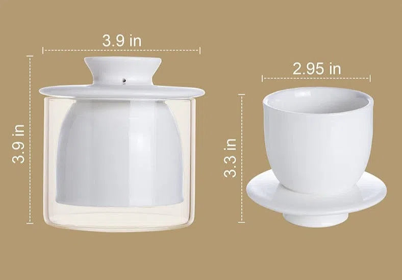 Manteigueira Francesa em Cerâmica Linha Color-Kasamô