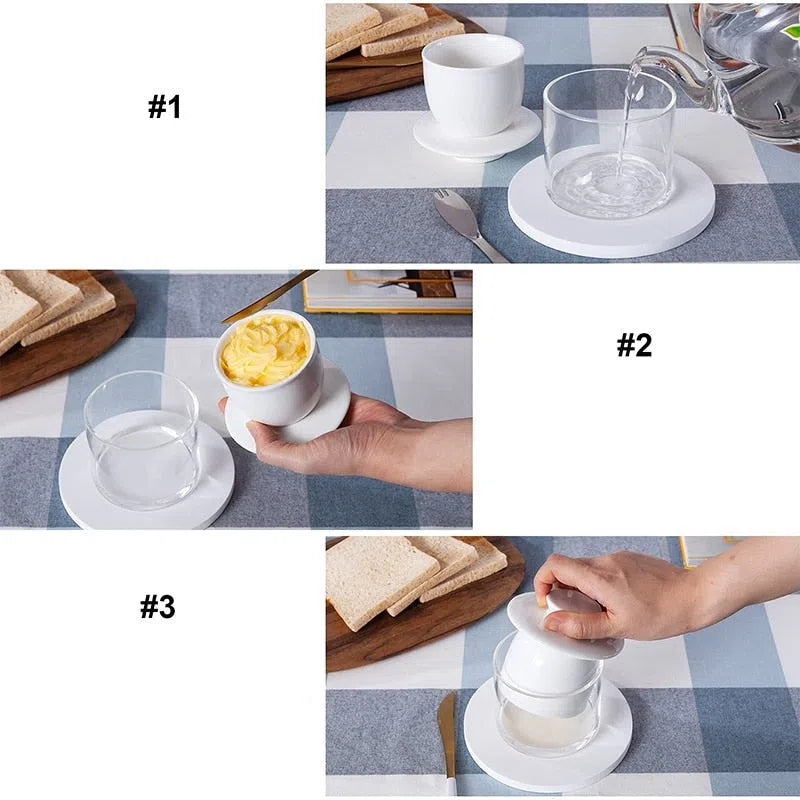 Manteigueira Francesa em Cerâmica Linha Color-Kasamô