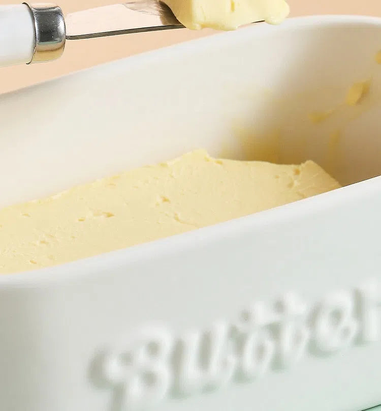 Manteigueira em Cerâmica com Tampa de Bambu-Kasamô