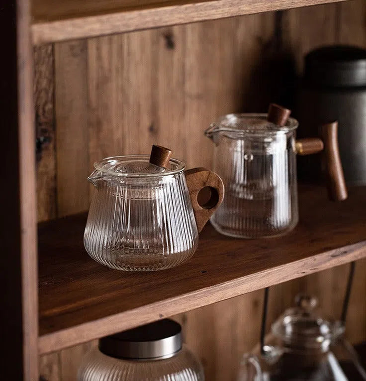 Mini Bule Canelado com Infusor-Kasamô