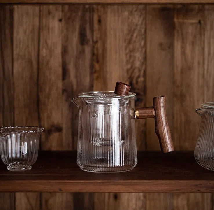 Mini Bule Canelado com Infusor-Kasamô