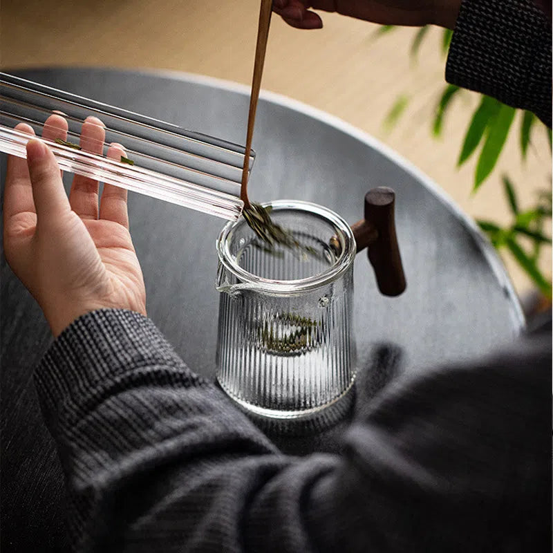 Mini Bule Canelado com Infusor-Kasamô