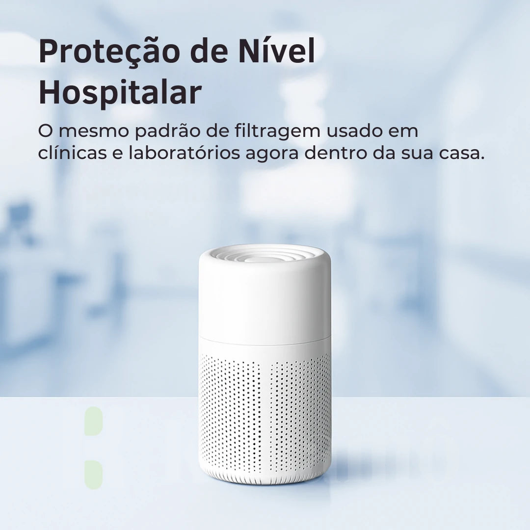 Purificador de Ar AirClean KSA4 - Com Filtro HEPA e Função Ionizador