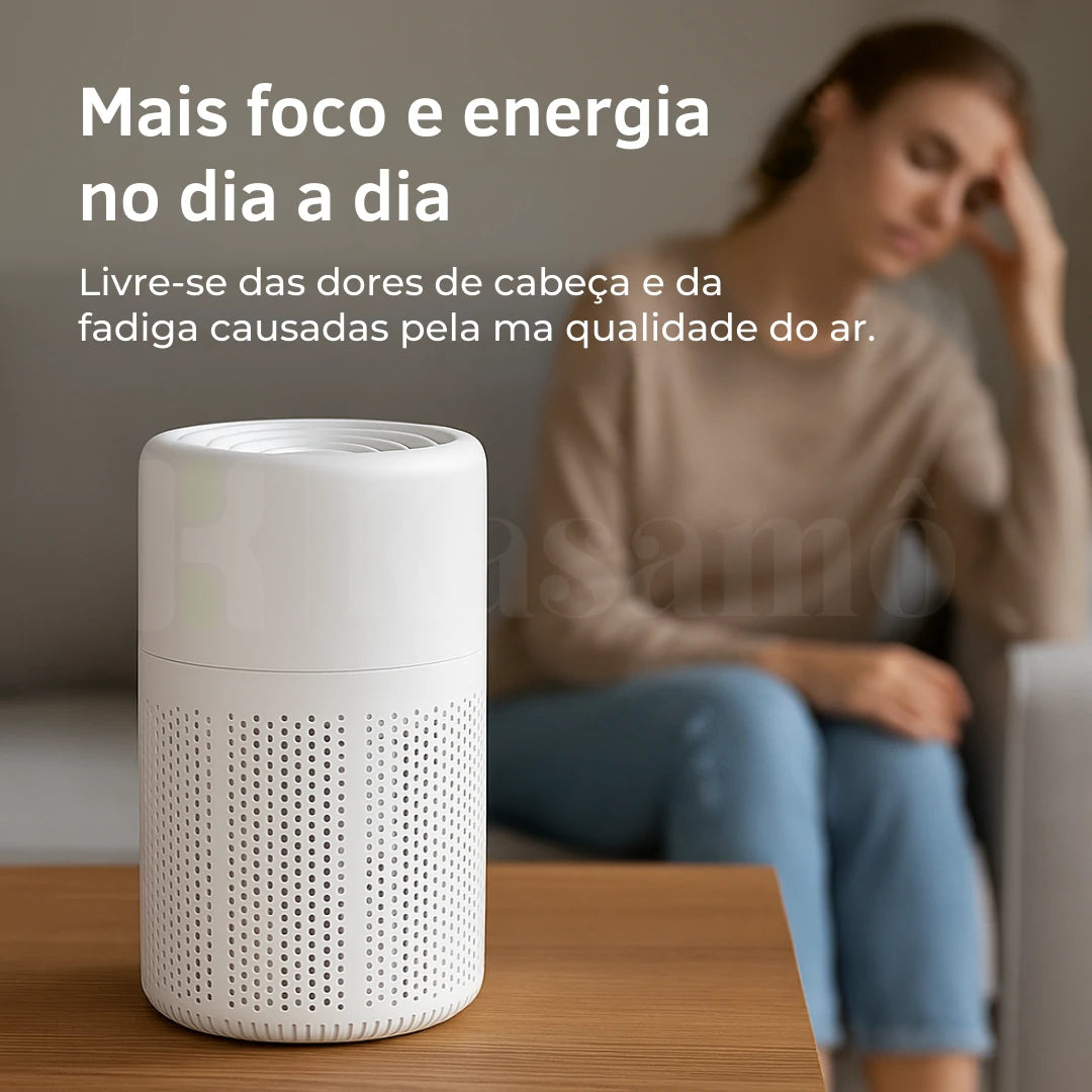 Purificador de Ar AirClean KSA4 - Com Filtro HEPA e Função Ionizador