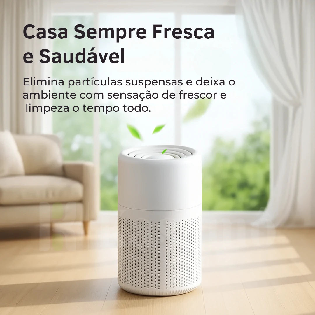 Purificador de Ar AirClean KSA4 - Com Filtro HEPA e Função Ionizador