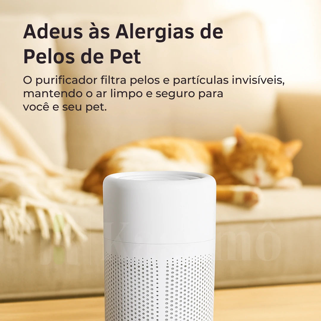 Purificador de Ar AirClean KSA4 - Com Filtro HEPA e Função Ionizador