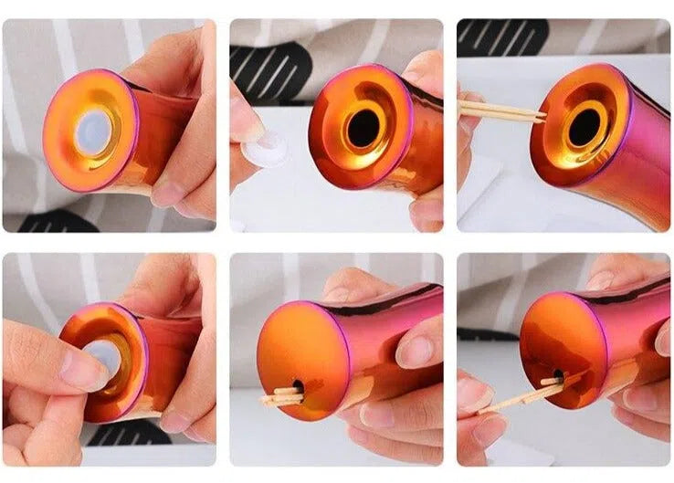 Paliteiro Cromado Luxo Color-Kasamô