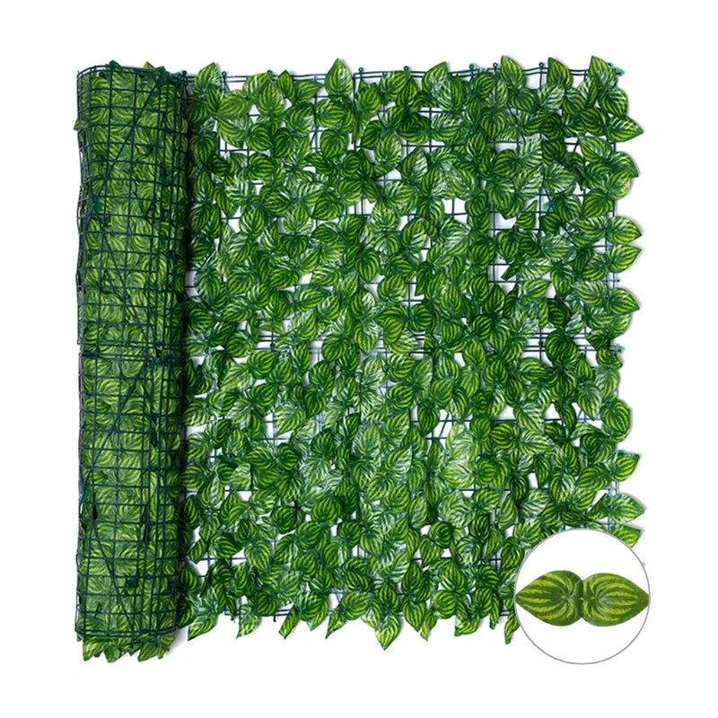 Placa de Folhagem Artificial para Decoração-Kasamô