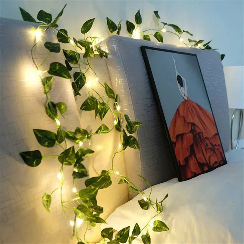 Planta Decorativa Led - Decoração de Natal-Kasamô