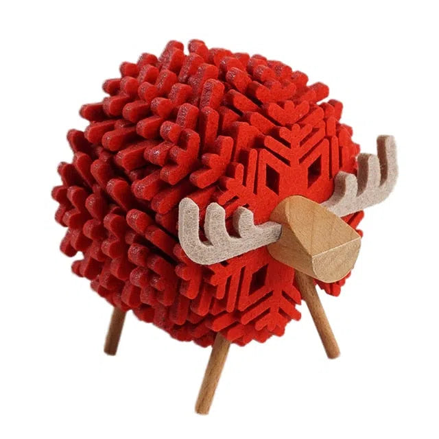 Porta Copo Nórdico de Ovelha/Rena-Kasamô