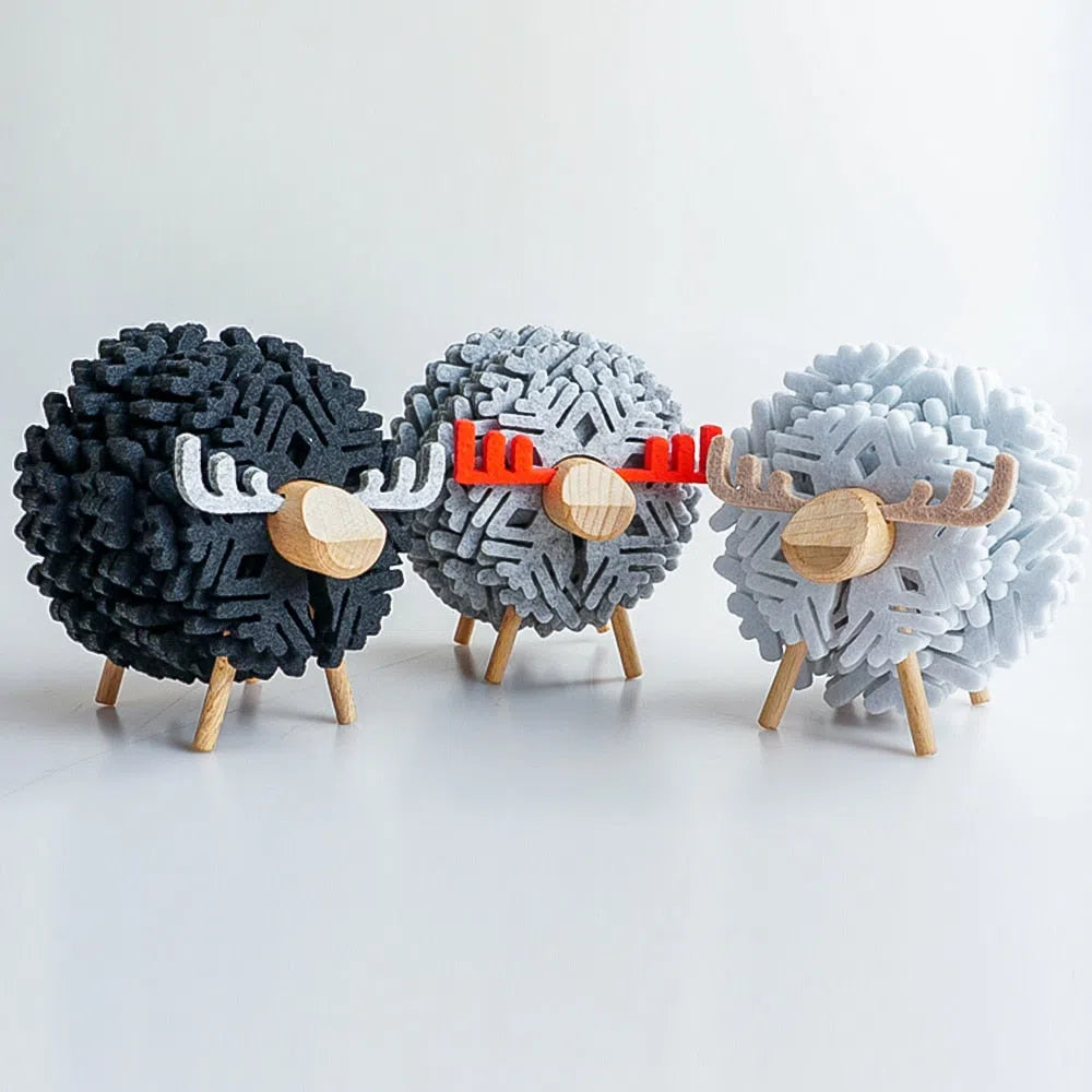 Porta Copo Nórdico de Ovelha/Rena-Kasamô