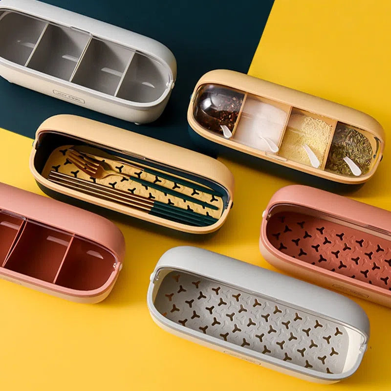 Porta Tempero ou Porta Talheres Joy Feel-Kasamô