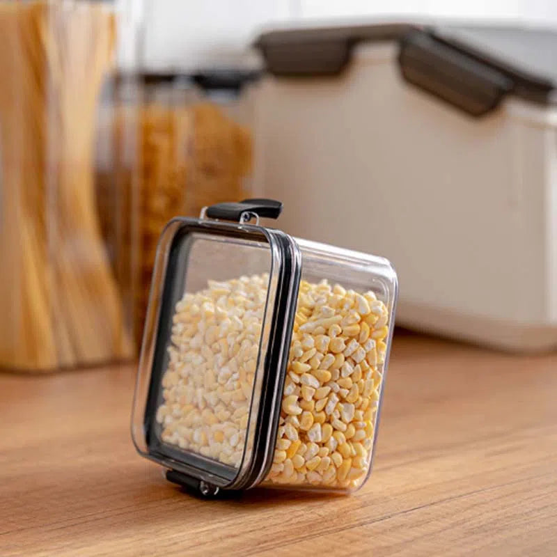 Pote em Acrílico Transparente para Armazenamento de Alimentos-Kasamô