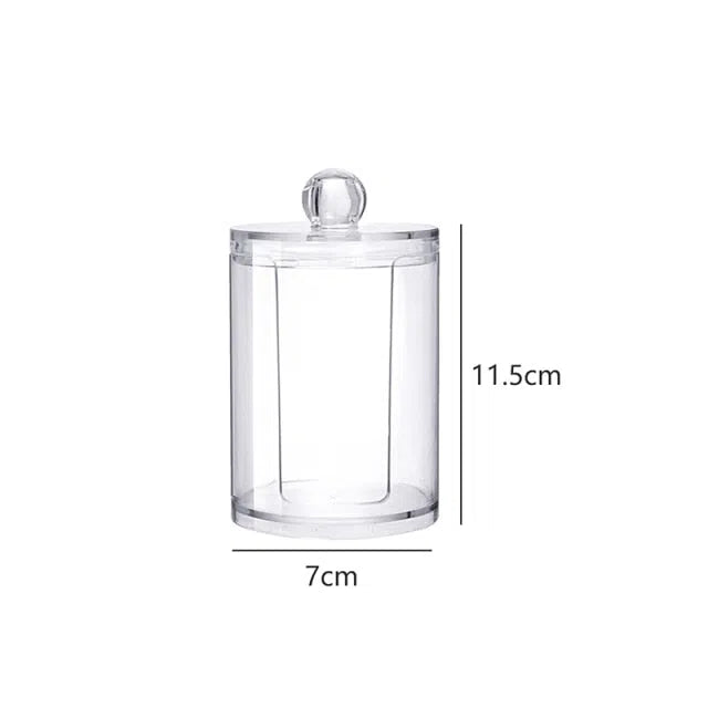 Potes Organizadores para Cotonetes e Algodão-Kasamô