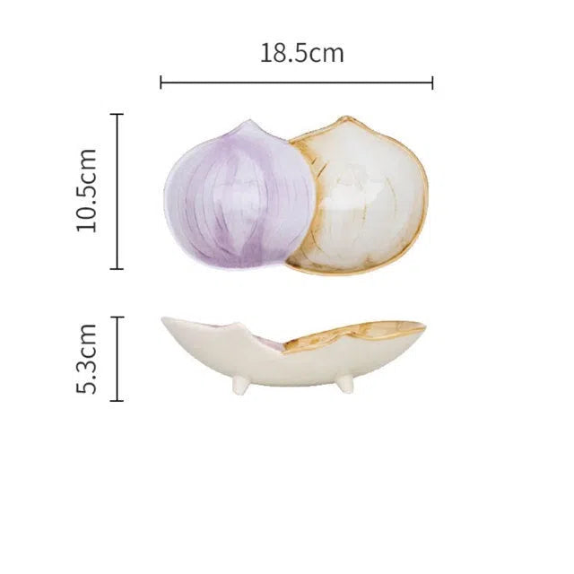 Prato em Cerâmica Coleção Vegetais-Kasamô
