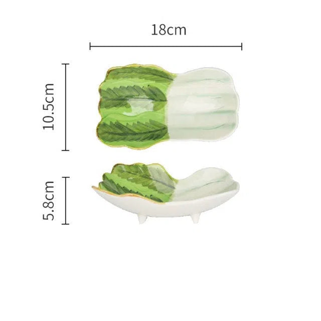 Prato em Cerâmica Coleção Vegetais-Kasamô