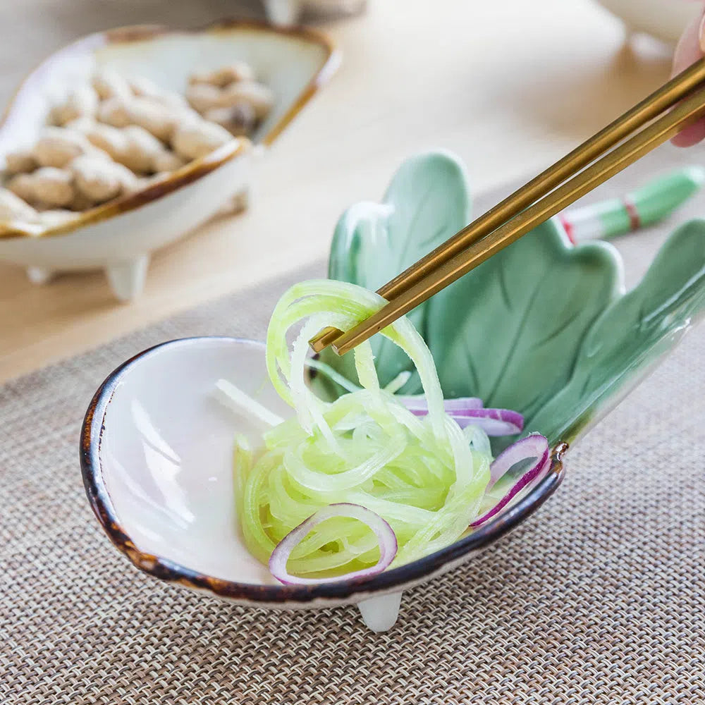 Prato em Cerâmica Coleção Vegetais-Kasamô