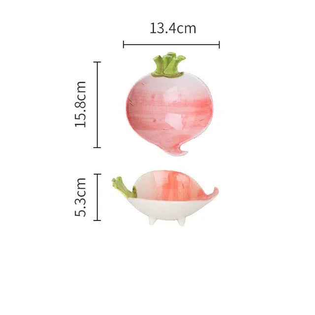 Prato em Cerâmica Coleção Vegetais-Kasamô