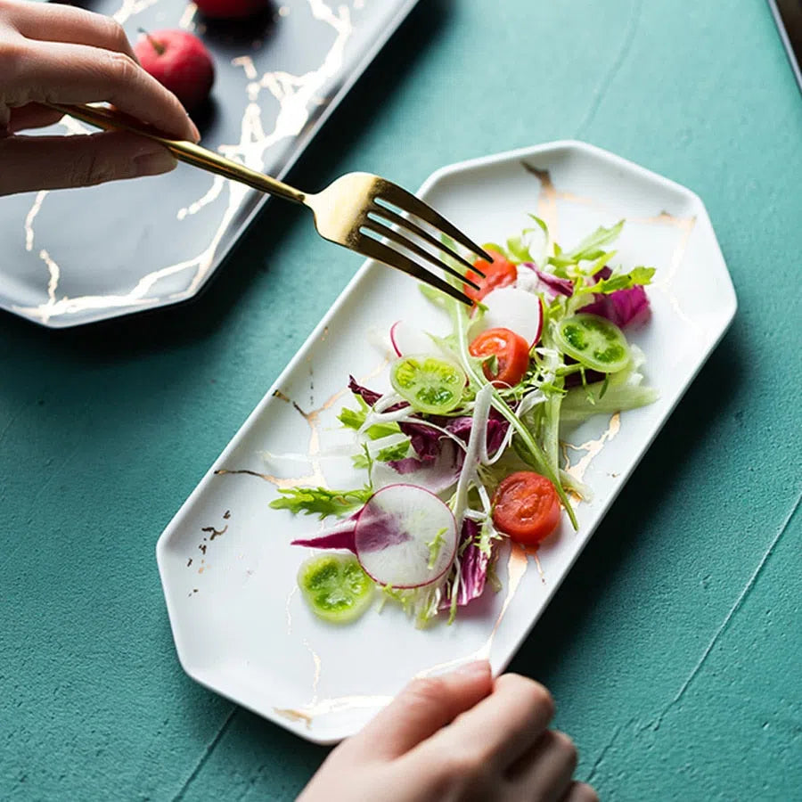 Prato/Bandeja em Cerâmica-Kasamô