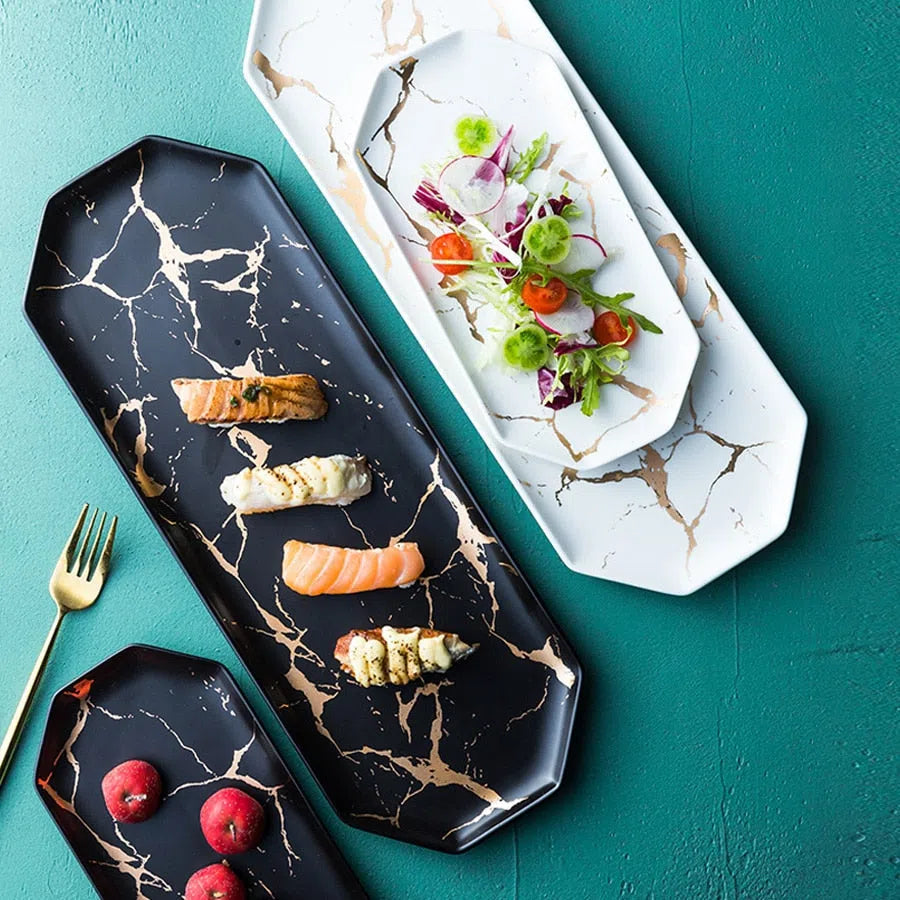 Prato/Bandeja em Cerâmica-Kasamô