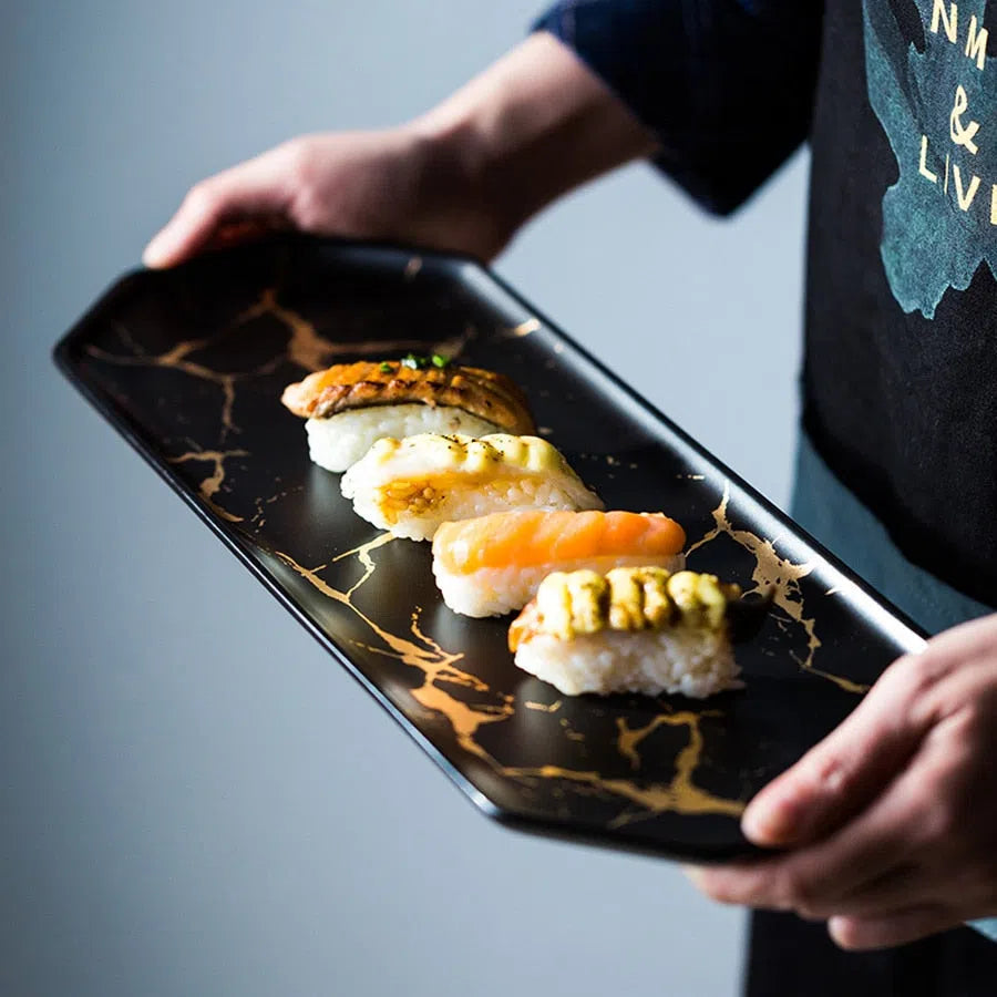 Prato/Bandeja em Cerâmica-Kasamô