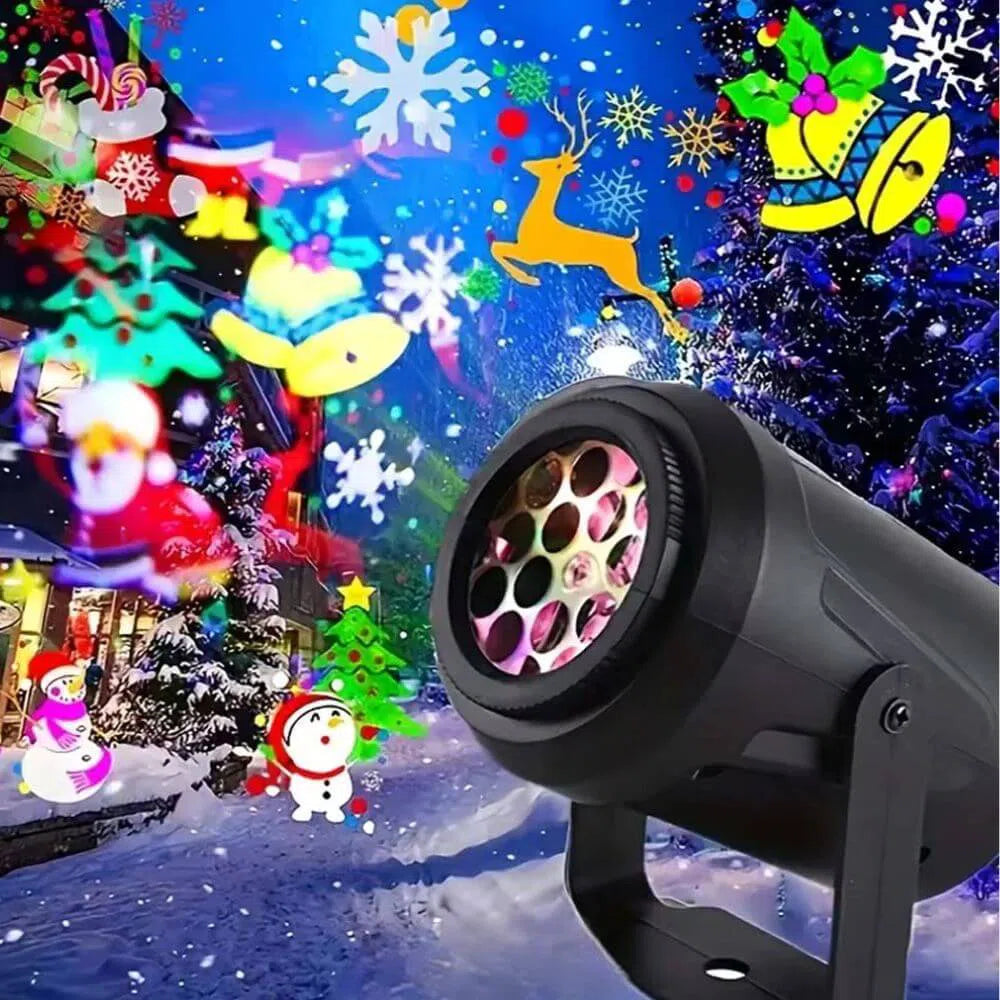 Projetor Natalino Decoração Iluminada-Kasamô