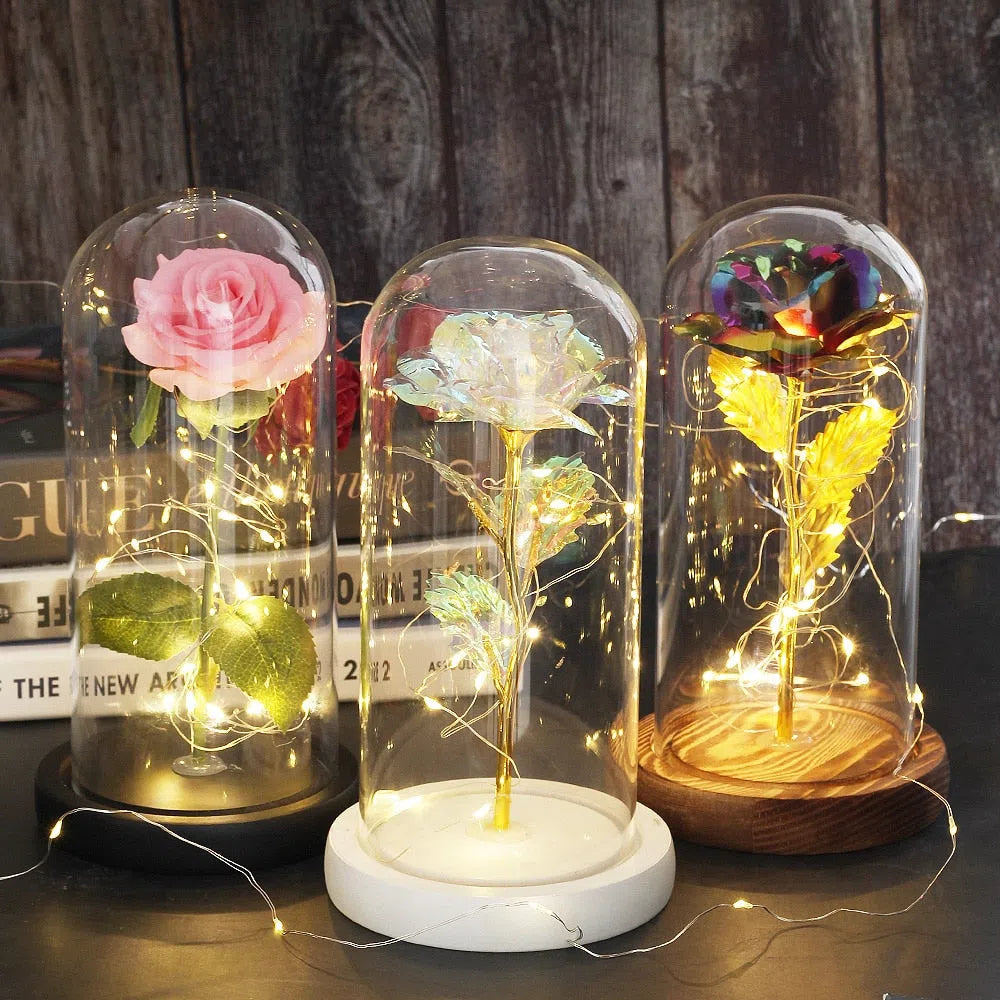 Rosa Eterna Brilhante - Galaxy Rose-Kasamô