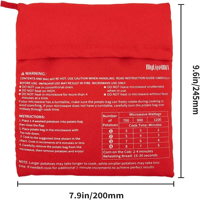 Saco para Assar Batata Micro-ondas-Kasamô