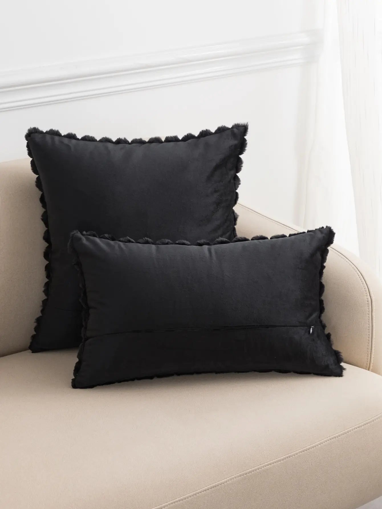 Capa de almofada de Pelúcia série Quadrada