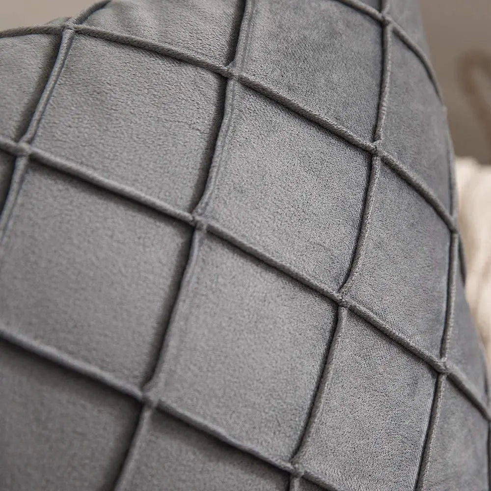 Capa de Almofada Xadrez – Fronhas Decorativas para Almofadas